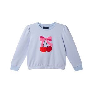 Andy & Evan Girls  Cherry Toothbrush Sweatshirt, Purple